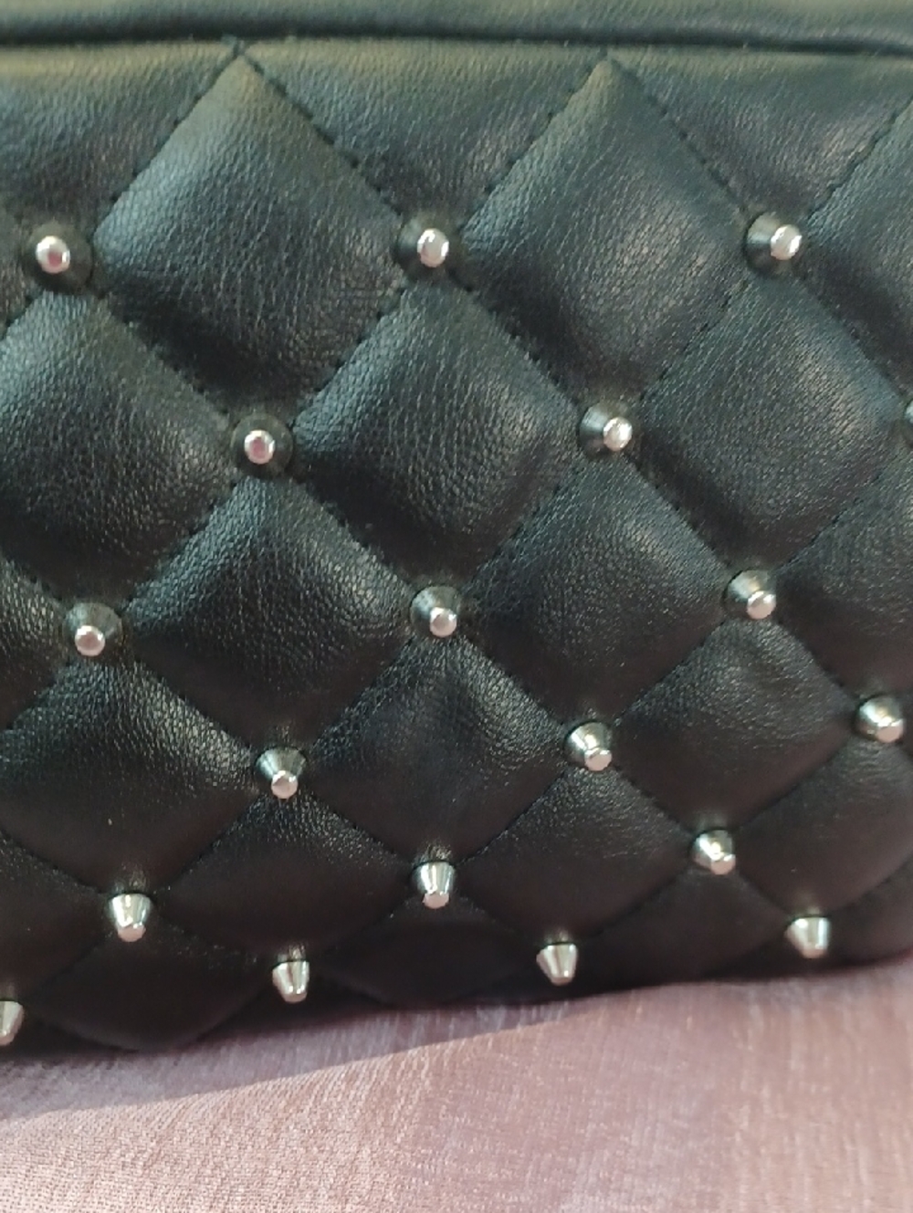 Rebecca Minkoff Leather Studded Bag NWOT - Picture 2 of 7